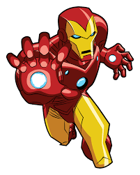 3. Iron Man Terbang Menjulang
